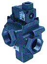 Large 3 way valves